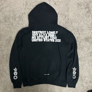 2022 Destroy Lonely x 1017 Alyx No Stylist Tour Hoodie
